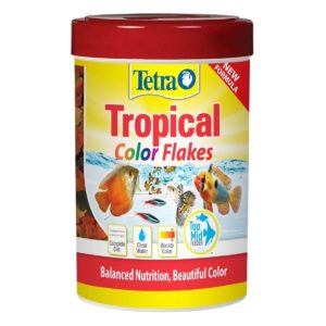 Tetra Color Flakes 28g Alimento en Escamas Para Peces Tropicales