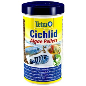Tetra Cichlid Algae Pellets 165g Alimento Con Spirulina