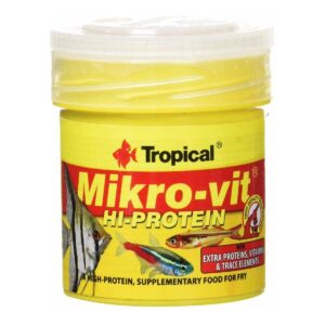 Alimento Tropical Mikrovit Hi protein 32g Alevines, Crías