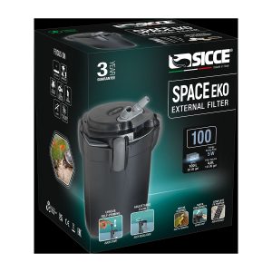 Filtro Botellon / Canister Sicce Space EKO + 100 Acuarios De Hasta 100